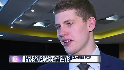 Michigan's Moe Wagner declares for NBA Draft