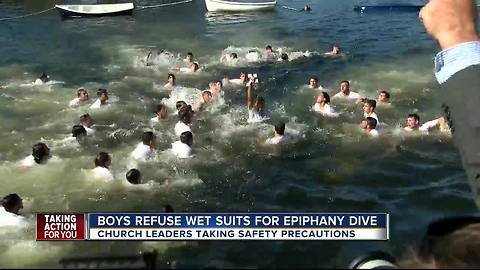 Church takes precautions ahead of chilly Epiphany celebration