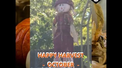 October Garden Scarecrow