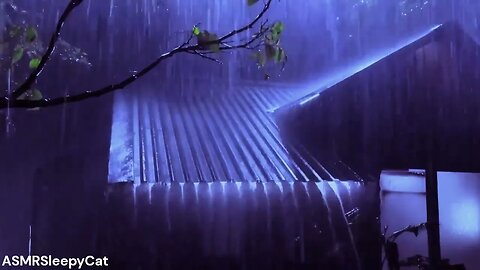 💤Rain Sounds and Soft Sounds︱Deep SLEEP, Relieve Stress, Meditate⚡🌧
