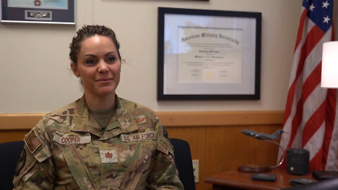 Maj. Dominique Cooper Storytellers