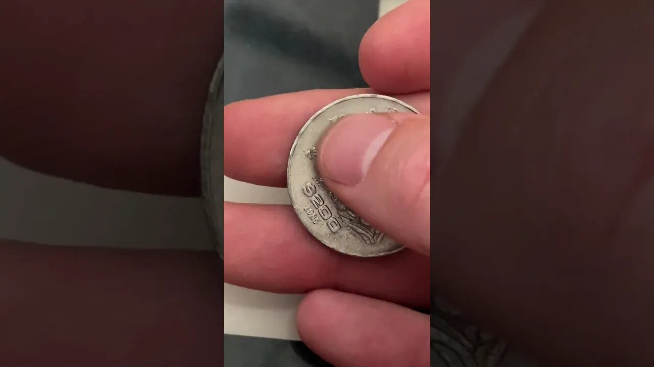 AMAZING, MEXICAN COIN. 1985 Anniversary Coin