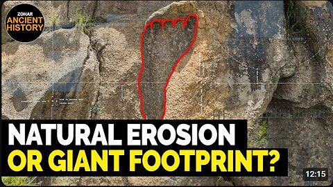 100,000 YEARS OLD Giant Footprint Discovery Shocks Scientists in South Africa!