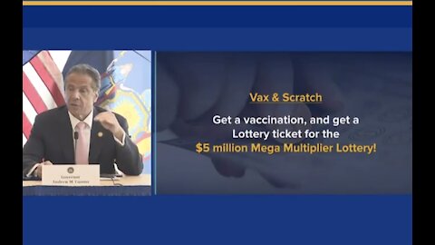 They´re desperate.... New Yorkers who get vaccinated can now win $ 5 million, Cuomo announces