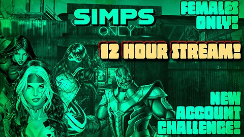 12 HOUR NEW ACCOUNT CHALLENGE! (Female Only) DAY ? | Marvel Contest Of Champions