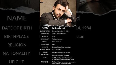 Farhan Saeed Butt | Farhan Saeed 😎🔥#viral #shorts #biography