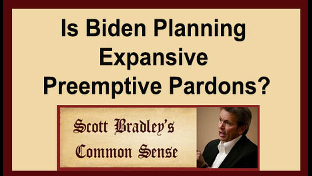 Is Biden Planning Expansive Preemptive Pardons?