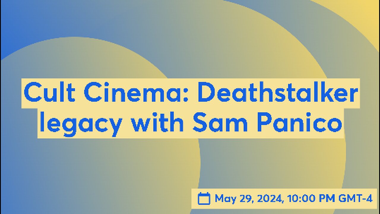 Cult Cinema: Deathstalker legacy with Sam Panico