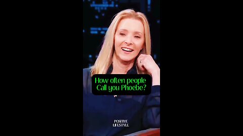 "Friends" star Lisa Kudrow can't escape being called Phoebe, even by celebrities...