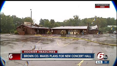 Brown County concert hall to be reopened by 2019