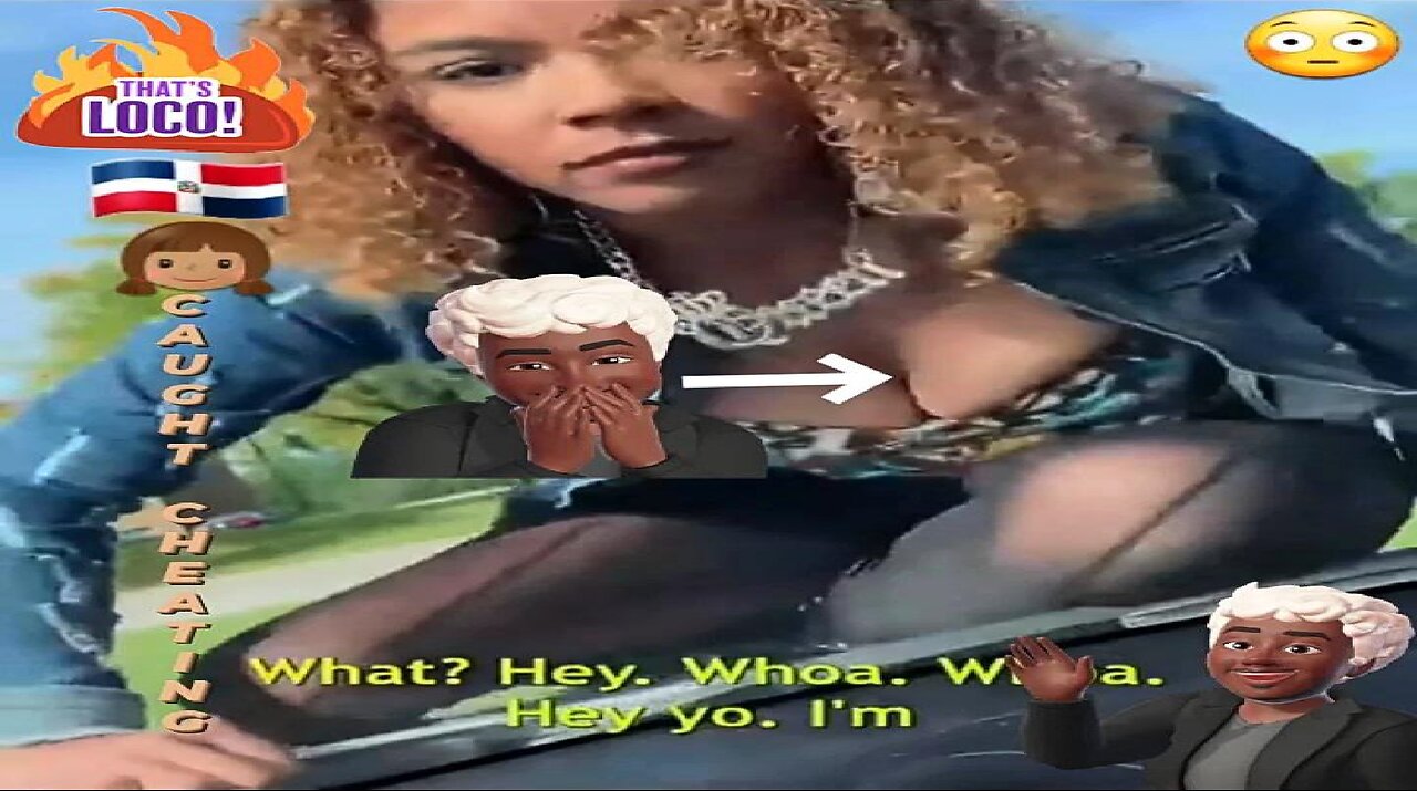 Crazy Dominican Girlfriend Caught Cheating