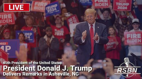 LIVE: President Trump to Deliver Remarks on the Economy in Asheville, N.C. - 8/14/24