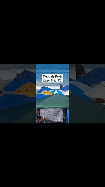 Praia do Peró, Cabo Frio, RJ #shorts