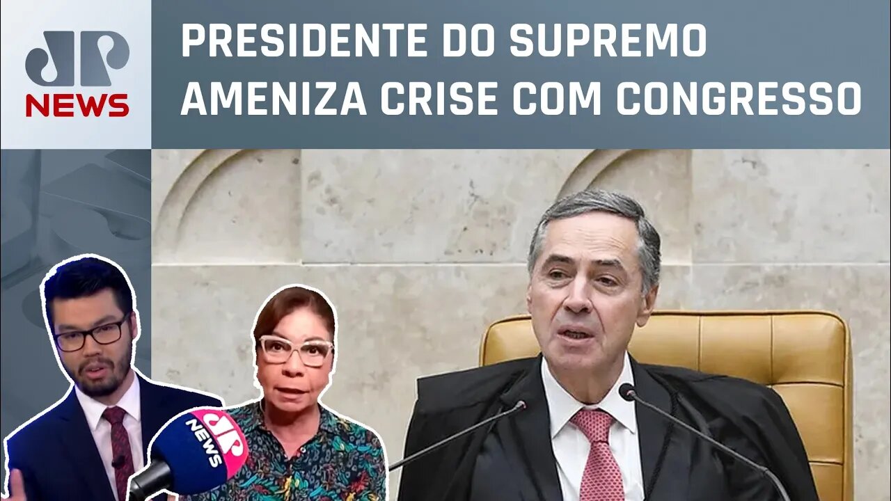 Barroso: “Há muito a mudar no país antes de mudar o STF”, Dora Kramer e Kobayashi comentam