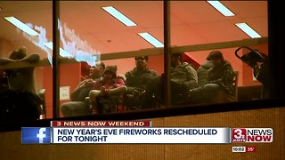 Gene Leahy Mall fireworks rescheduled for Saturday