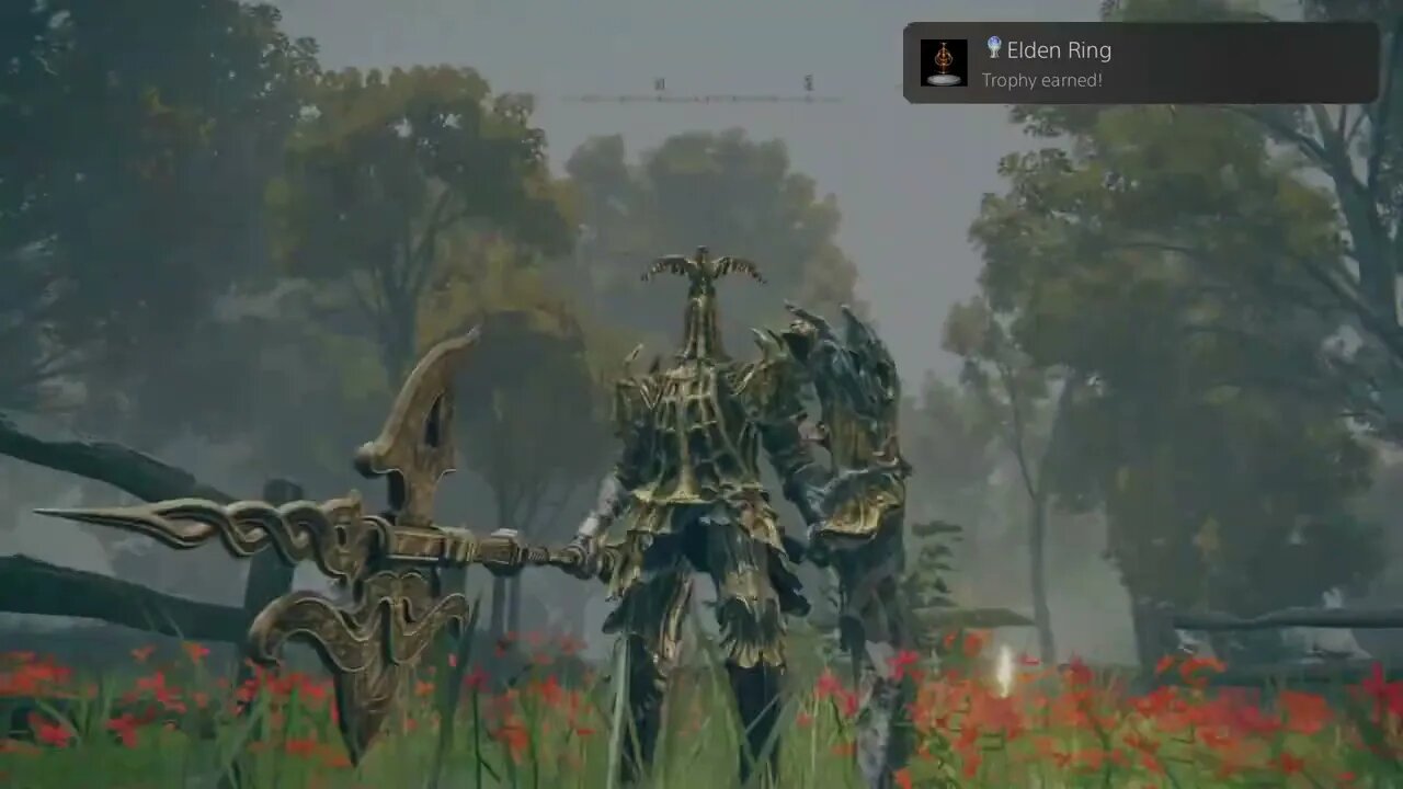 Elden Ring Platinum Trophy Unlocked