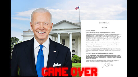 Joe Biden officially dropped out the 2024 presidential race!