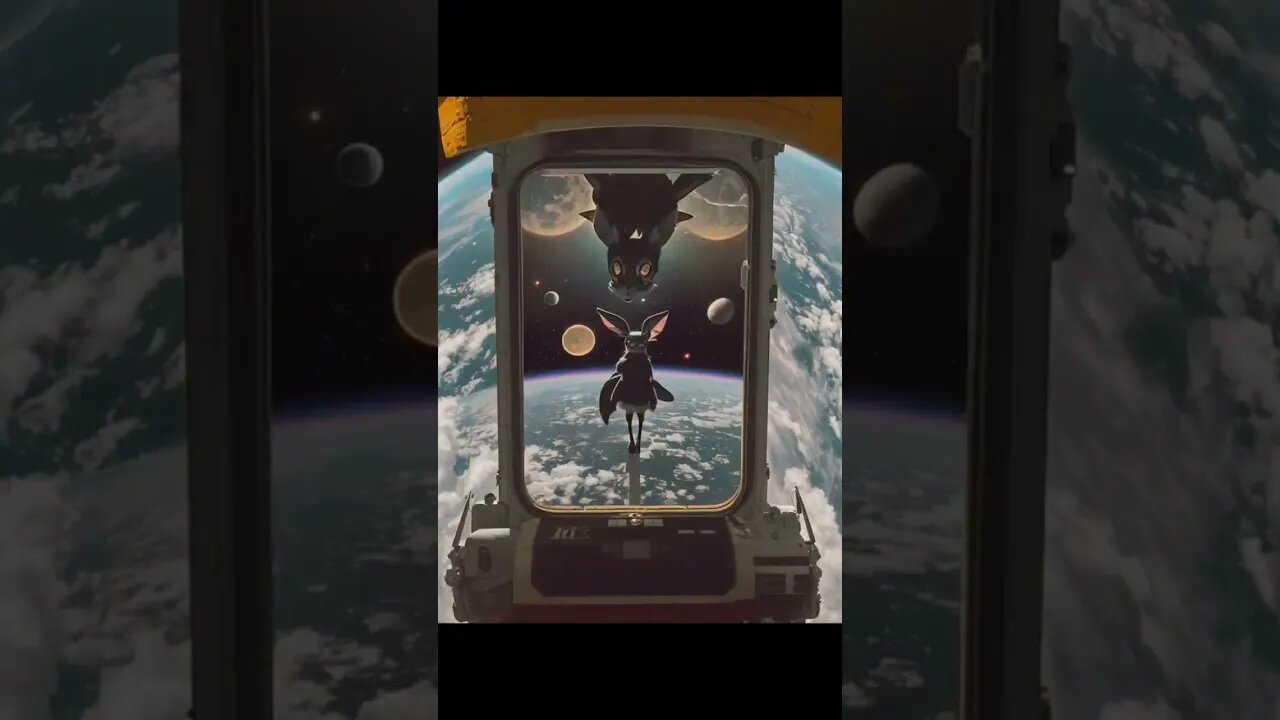My Moonbreon card to the moon! #aianimation #subscribe #like #deforumstablediffusion #aiart