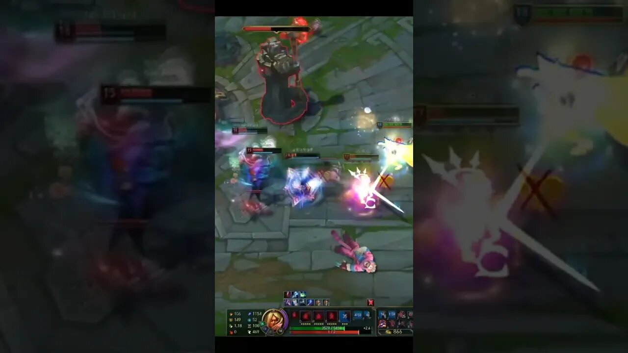 1300 AP and 5000 HP - Elite500 - Mage League of Legends #shorts
