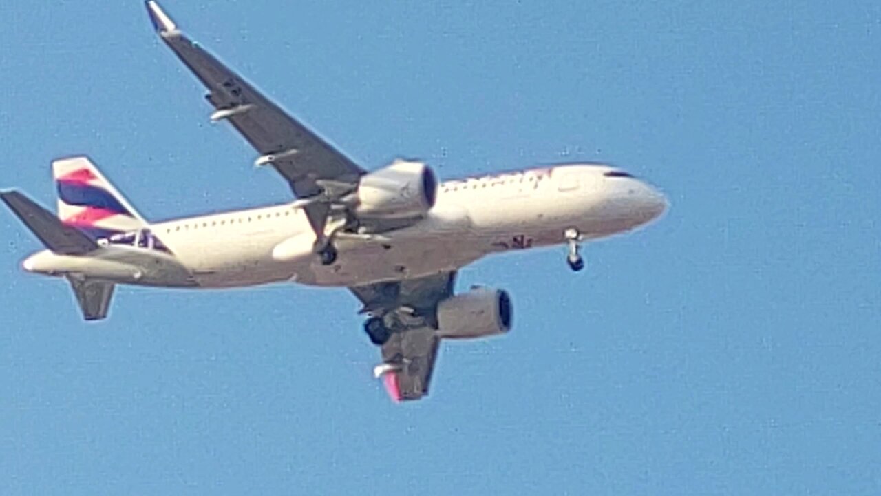 Airbus A320NEO PR-XBQ coming from São Paulo to Fortaleza