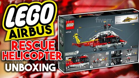 Airbus H175 Rescue Helicopter : Lego Technic