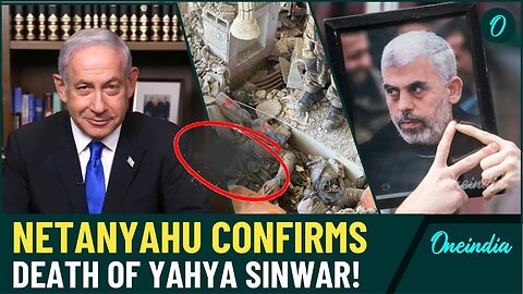 CONFIRMED: Yahya Sinwar Dead in IDF Strike, Netanyahu To Address Country on Victory| Video