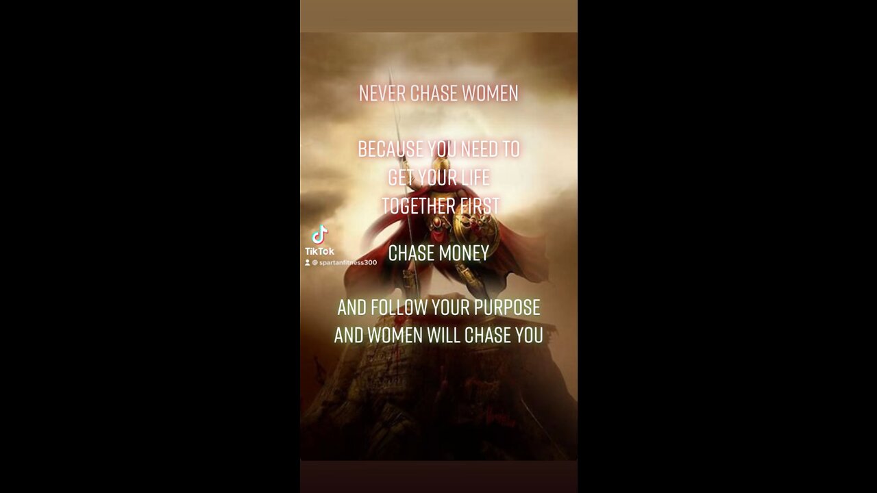 Chase money over women