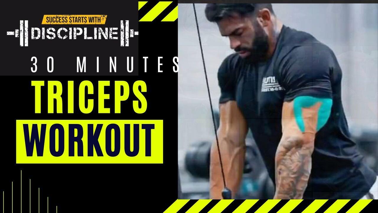 5 Best Exercises To Get Big Triceps Workout For Beginners | Add These To Your Routine