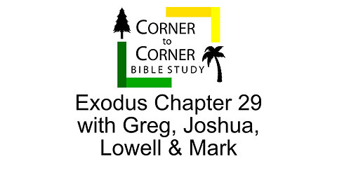 Studying Exodus Chapter 29