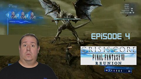 Final Fantasy fan plays Crisis Core for the first time | game play | episode 4