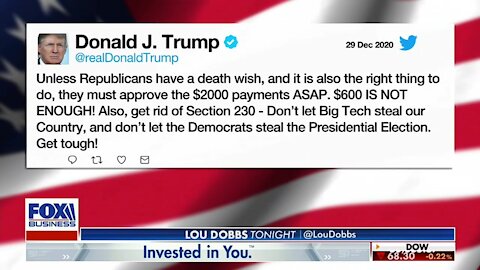 Lou Dobbs Tonight ~ Full Show ~ 29-12-20.
