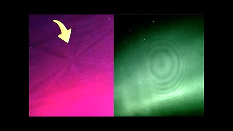 Huge Geo-Storm Reveals Bizarre Secret Symbols In The Night Sky