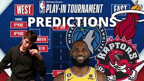 NBA PLAY IN PREDICTIONS