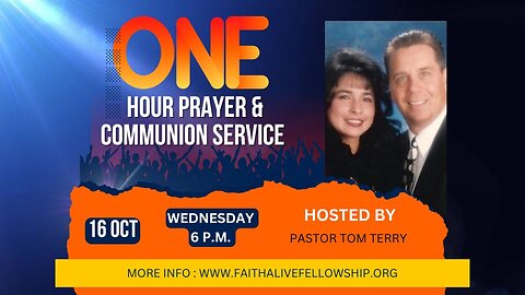 Communion Service: Government & Military - Pastor Thomas Terry - 10/16/24