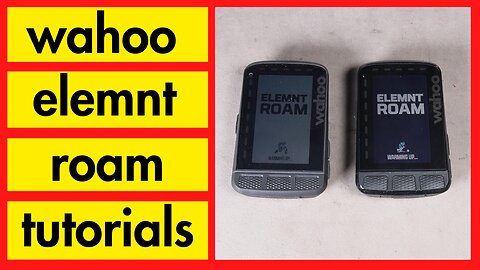 Wahoo Element Roam: The ULTIMATE Tutorial