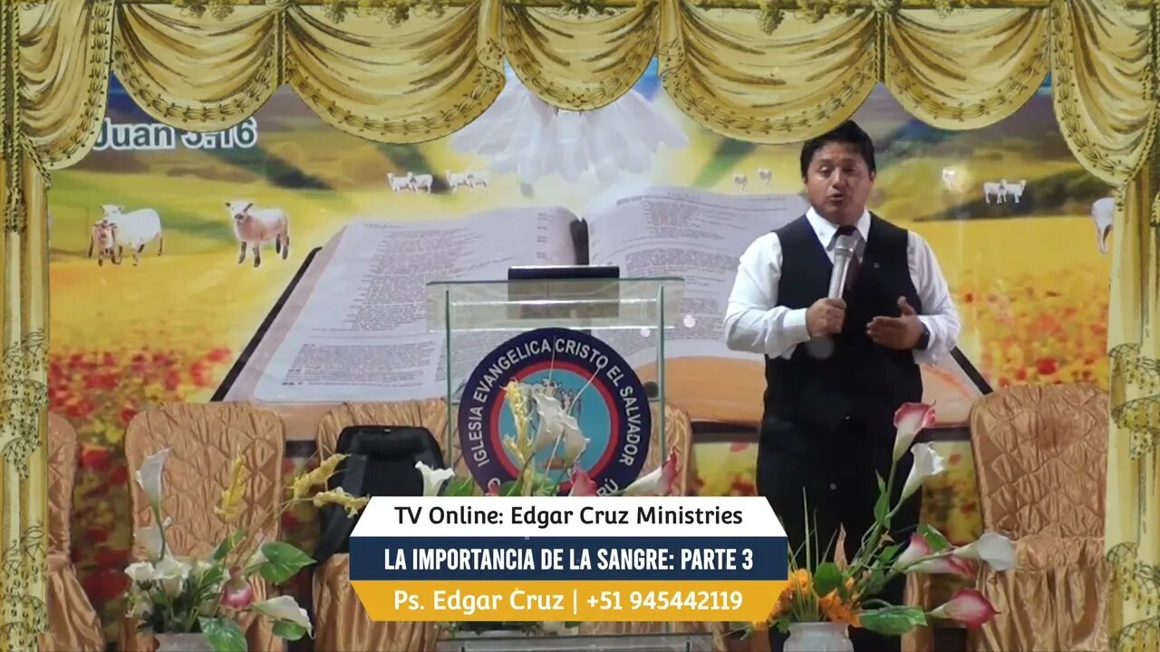 LA IMPORTANCIA DE LA SANGRE: Parte 3 - EDGAR CRUZ MINISTRIES