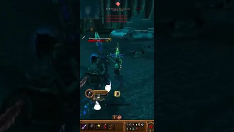 He got angry at me! World of Warcraft. #shorts