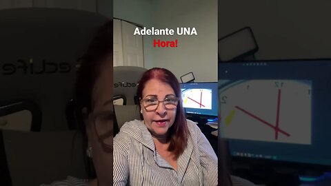 Marzo 12 se adelanta UNA hora en los Estados Unidos, MENOS los estados de Alaska, Hawái y Arizona.