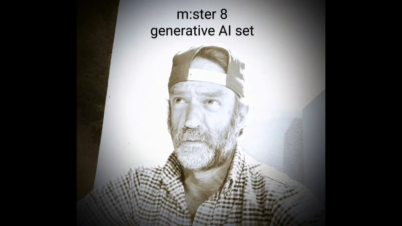 Mister 8 - a 15-Minute Generative AI Electronica Set #electronicmusic #deeptech #ai