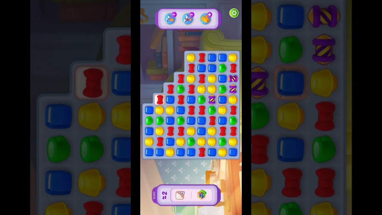 Shorts Playrix Homescapes Gameplay Walkthrough Level 12384-040