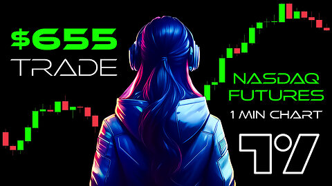 $655 nasdaq trade 💰📈🔥 #futures #futurestrading #investing