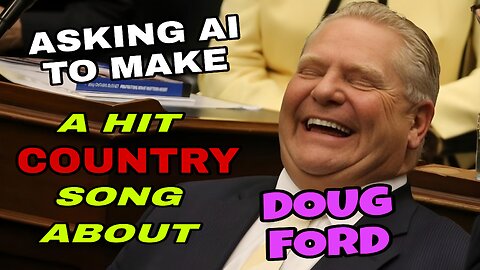 Chubby dog riding a Ford [Country] [Music Video][Suno AI] @AIMusicTakeOut