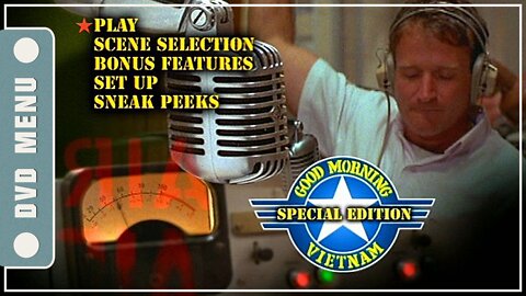 Good Morning, Vietnam - DVD Menu