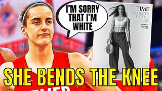 Caitlin Clark BENDS THE KNEE To Woke WNBA Players And Talks About Her "White Privilege"