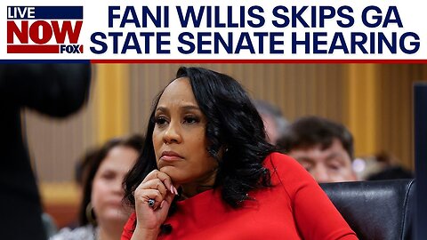 Fani Willis skips GA state Senate hearing, defying subpoena | LiveNOW from FOX