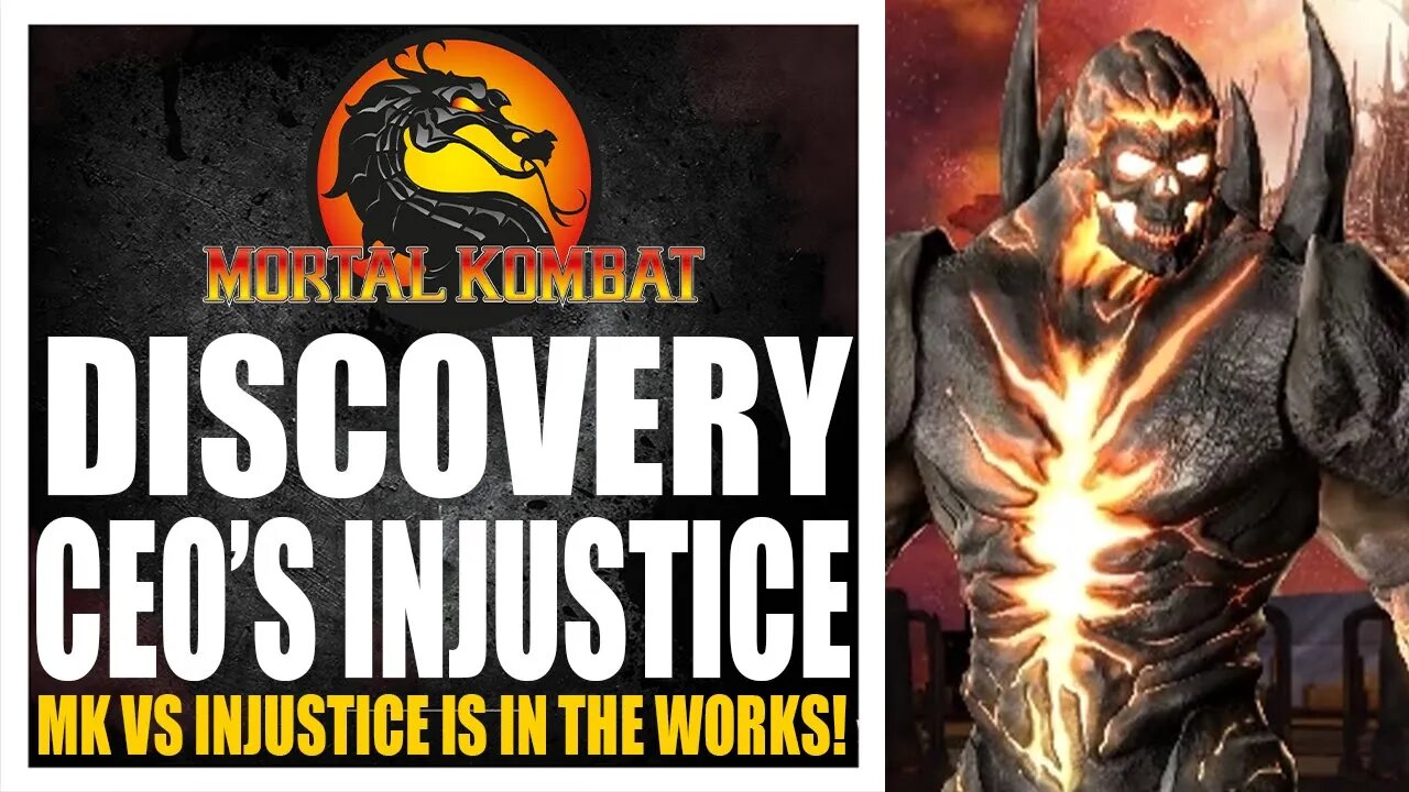 Mortal Kombat 12 : WB Discovery CEO DEMANDS NRS Bring INJUSTICE Up To MK Level, | MK VS INJUSTICE!
