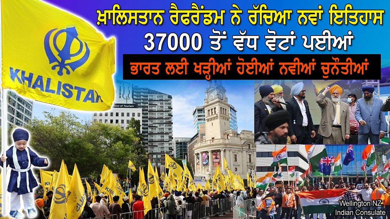 New Zealand’s Khalistan Referendum votes shake India’s foundations || next voting to be held in LA.
