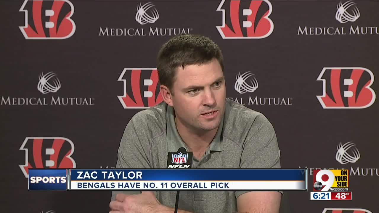 Who will Bengals draft? Zac Taylor is taking recommendations