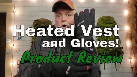 Dewbu Heated Vest - 12V Heated Vest Review - Dewbu Heated Gloves Reviewed as Well