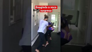 Reagindo a soco surpresa #aracaju #defesapessoal #kravmaga #segurança #esporte #luta #autoestima